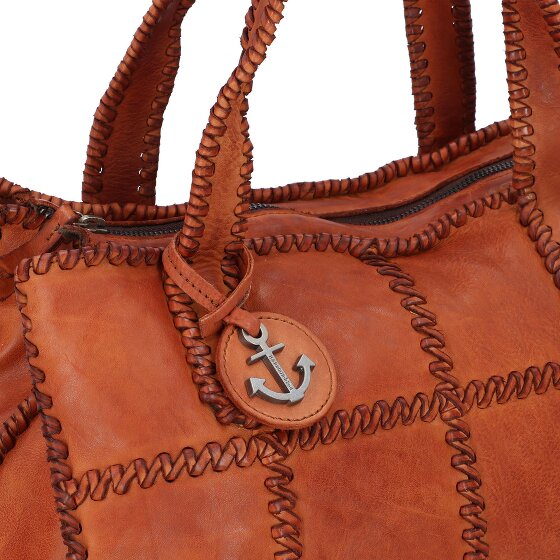Harbour 2nd Fashion Lights Alethea Shopper Tasche Leder 47 cm