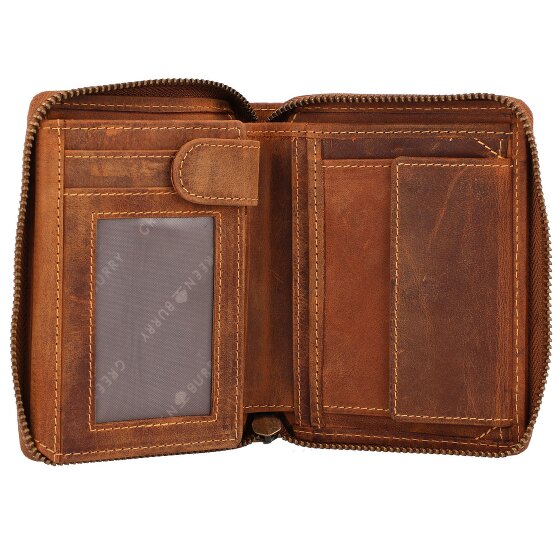 Greenburry Vintage Sternzeichen Geldbörse Leder 10 cm