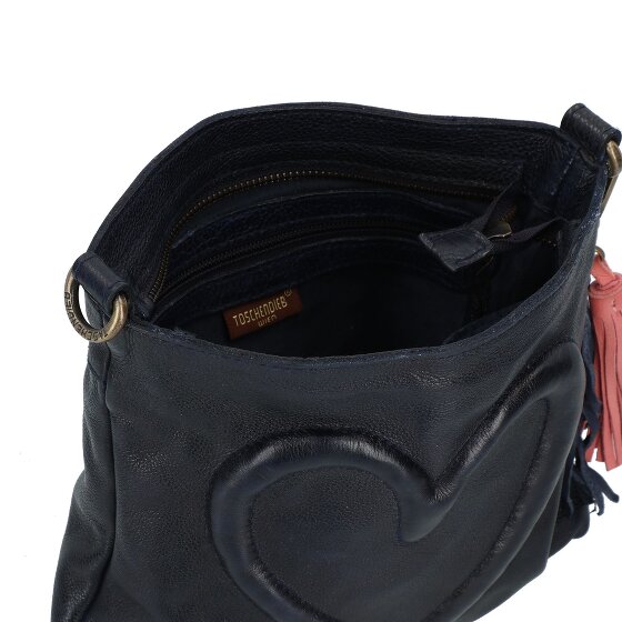 Taschendieb Wien Herzweg Umhängetasche Leder 24 cm