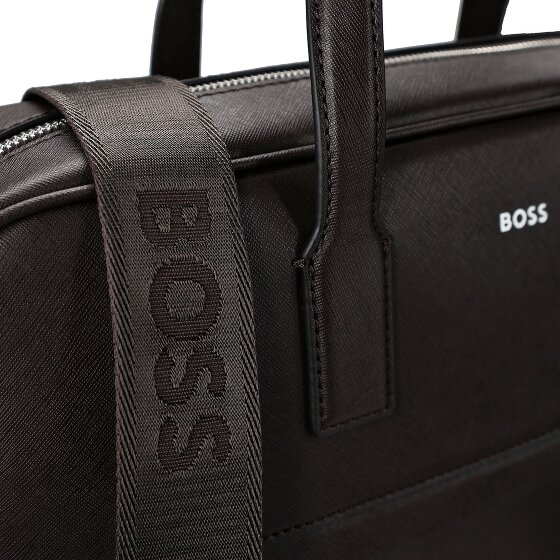 Boss Zair Aktentasche Leder 40 cm Laptopfach