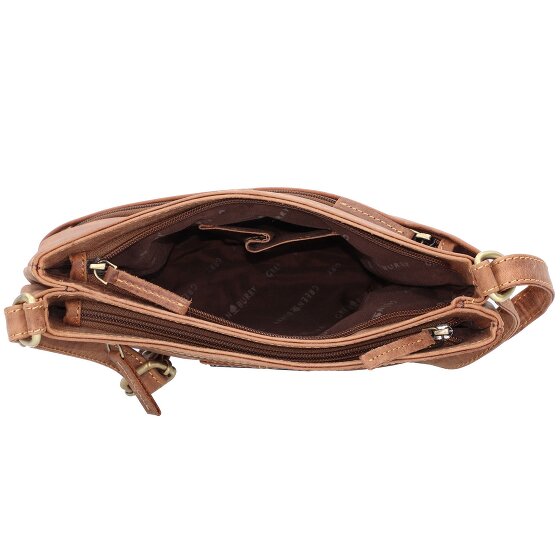 Greenburry Vintage Umhängetasche Leder 25 cm