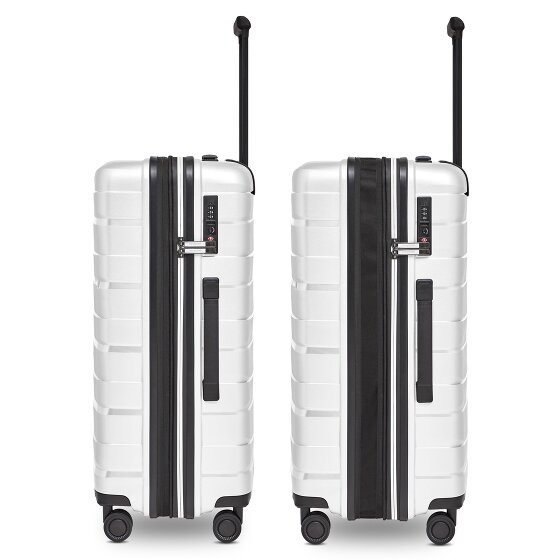 Bergpfeil Travel 4-Rollen Trolley M 66 cm mit Dehnfalte