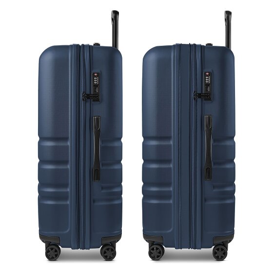 Redolz Pro ABS 4 Rollen Trolley 74 cm mit Dehnfalte