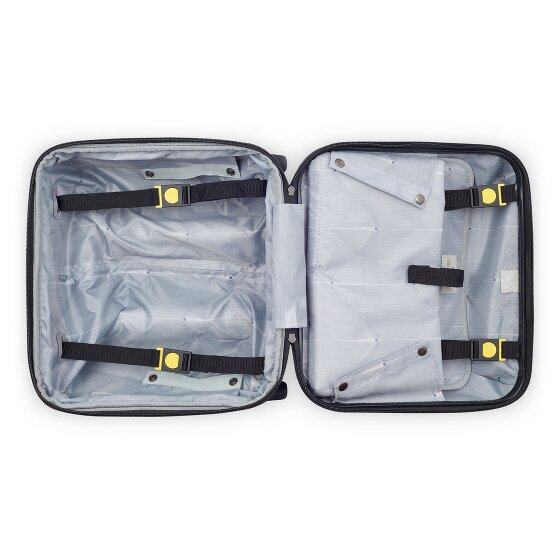 Delsey Paris Shadow 5.0 4-Rollen Businesstrolley 38 cm Laptopfach mit Dehnfalte