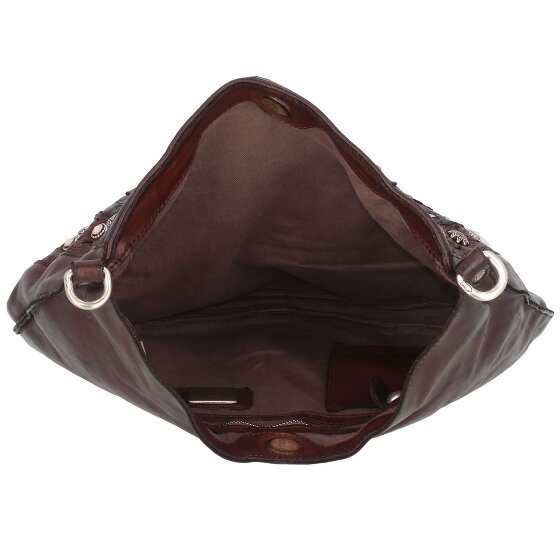 Campomaggi Schultertasche Leder 33 cm