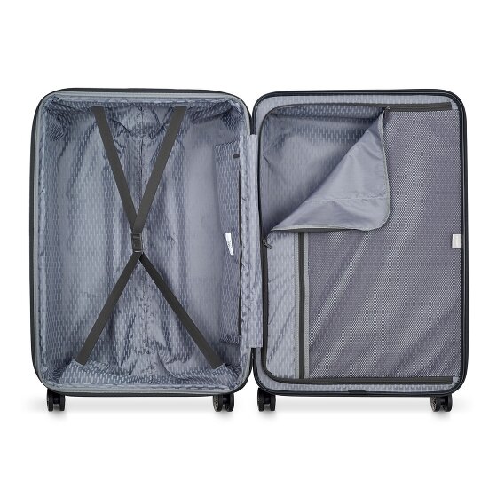 Delsey Paris Air Armour 4 Rollen Kofferset 3-teilig mit Dehnfalte