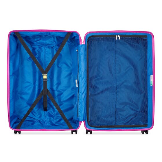 Delsey Paris x United Colors of Benetton Fabrica 4-Rollen Trolley 76 cm