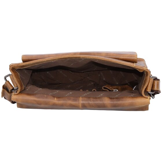 Greenburry Vintage Cafe-Racer Messenger Leder 33 cm