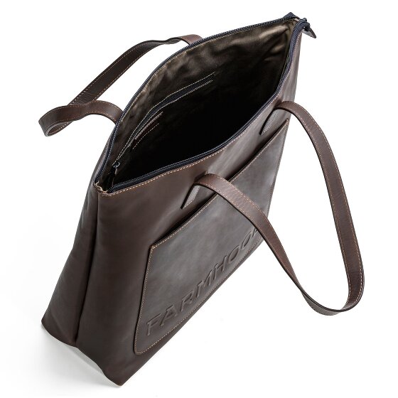 Farmhood Nashville XL Shopper Tasche Leder 35 cm