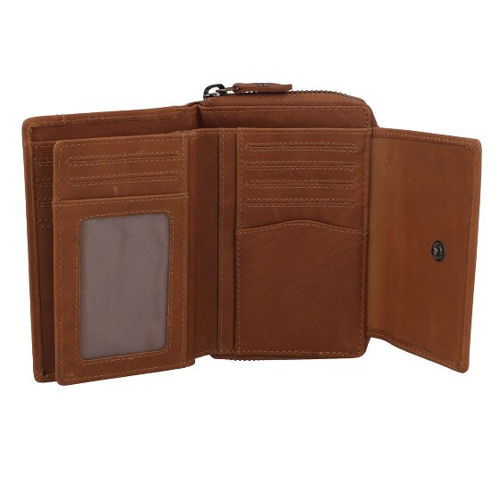 The Chesterfield Brand Wax Pull Up Geldbörse RFID Schutz Leder 13.5 cm