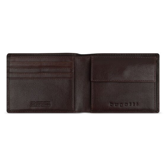 bugatti Neaples Geldbörse RFID Schutz Leder 11.5 cm