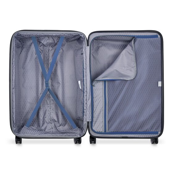 Delsey Paris Air Armour 4 Rollen Kofferset 3-teilig mit Dehnfalte