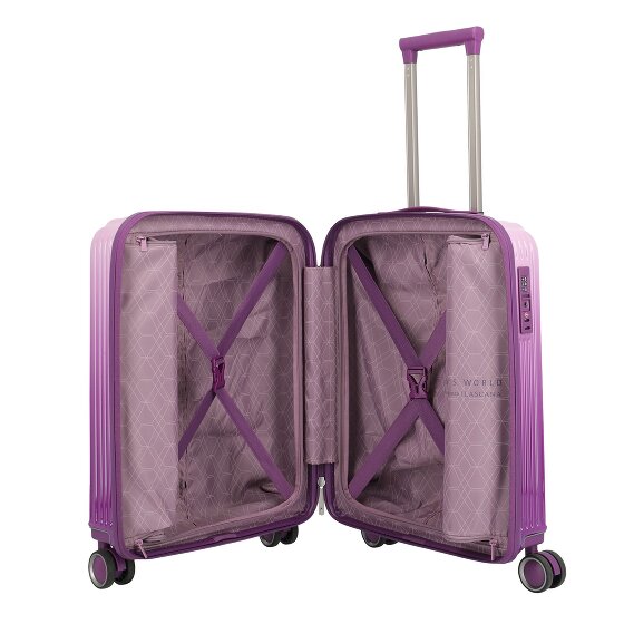 Travelite Lascana 4 Rollen Kabinentrolley S 50 cm