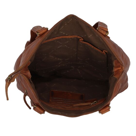 Greenland Nature Femi & Nine Schultertasche Leder 35 cm