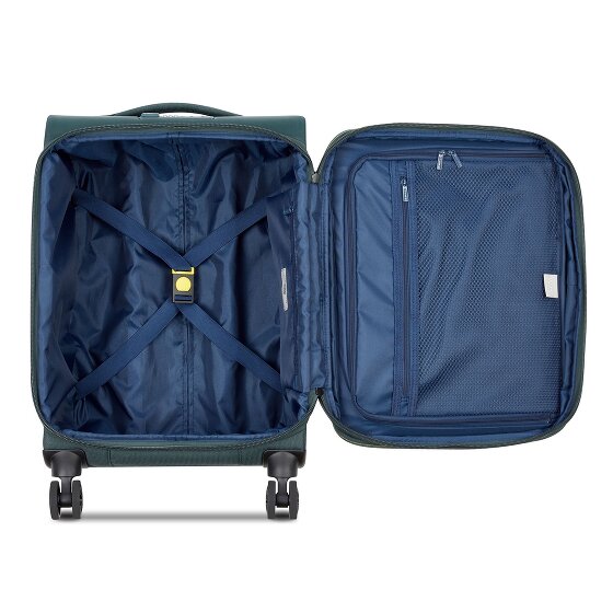 Delsey Paris Brochant 3 4 Rollen Kabinentrolley 55 cm mit Dehnfalte