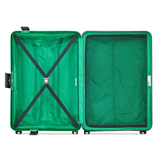 Delsey Paris x United Colors of Benetton Color Block Hardside 4-Rollen Trolley 76 cm