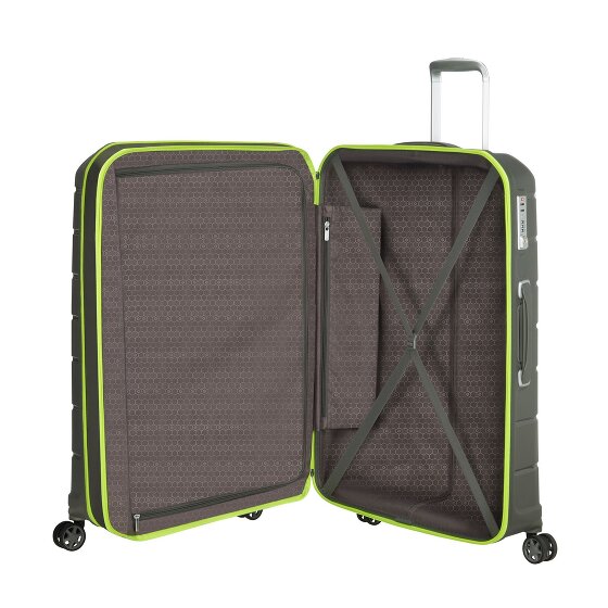 Samsonite Flux 4 Rollen Trolley 75 cm mit Dehnfalte
