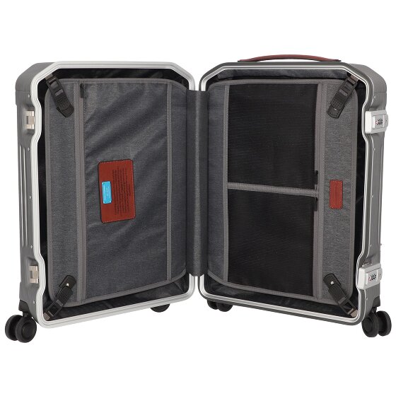 Piquadro PQLM 4 Rollen Kabinentrolley 55 cm Laptopfach