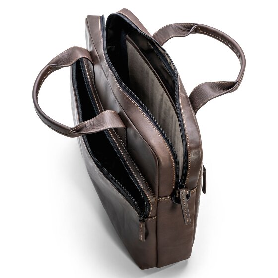 Farmhood Nashville Aktentasche Leder 39 cm Laptopfach