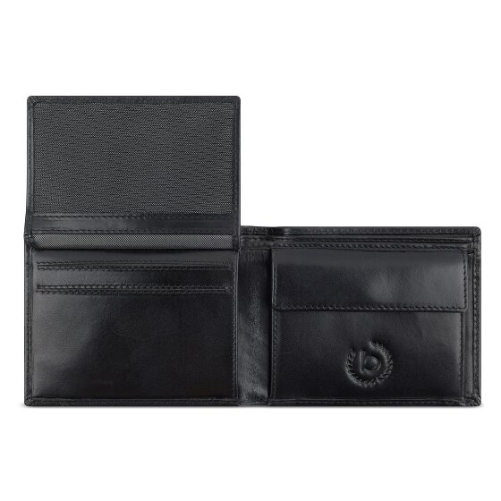 bugatti Romano Geldbörse RFID Schutz Leder 10 cm