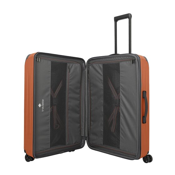 Travelite Dynamiic 4 Rollen Kofferset 3-teilig mit Dehnfalte