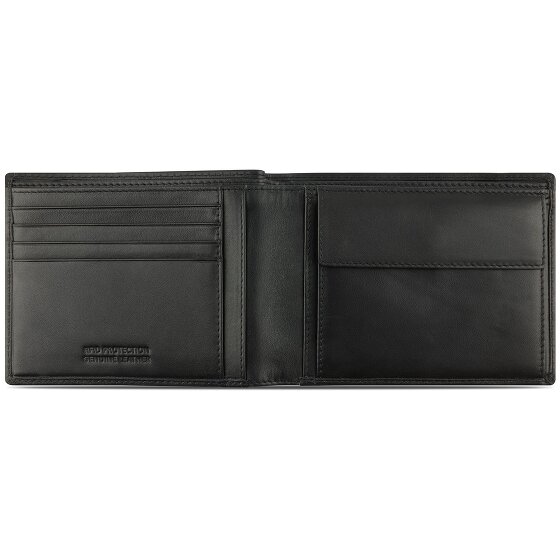 bugatti Super Slim Geldbörse RFID Schutz Leder 12 cm