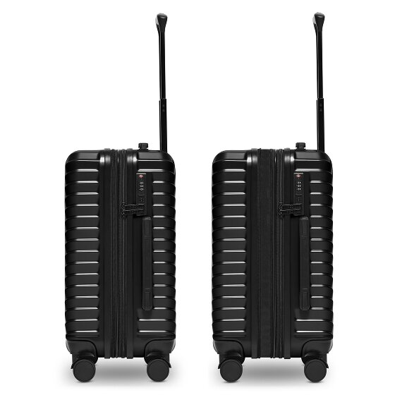 Redolz Essentials 18 4 Rollen Kabinentrolley 55 cm mit Dehnfalte