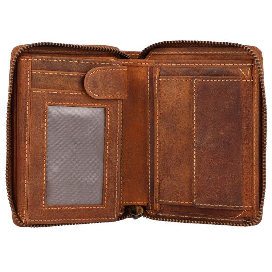 Greenburry Vintage Sternzeichen Geldbörse Leder 10 cm