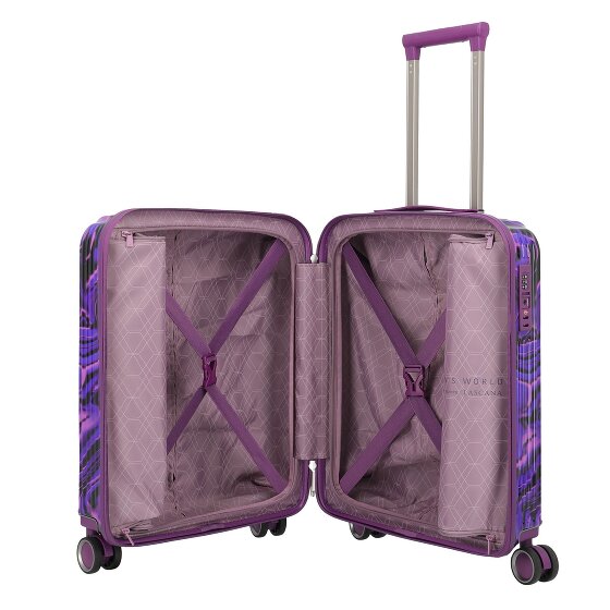 Travelite Lascana 4 Rollen Kabinentrolley S 50 cm