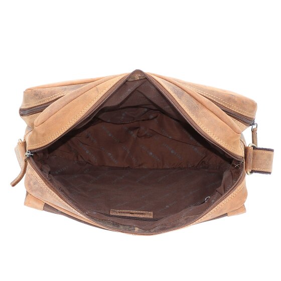 Greenburry Vintage Umhängetasche Leder 30 cm