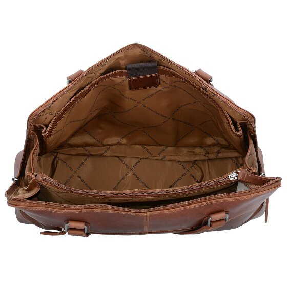 The Chesterfield Brand Wax Pull Up Schultertasche Leder 37 cm Laptopfach