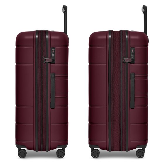 Redolz Essentials 11 4 Rollen Trolley 76 cm mit Dehnfalte