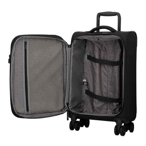 Jump Monthélys 4 Rollen Kabinentrolley 55 cm mit Dehnfalte