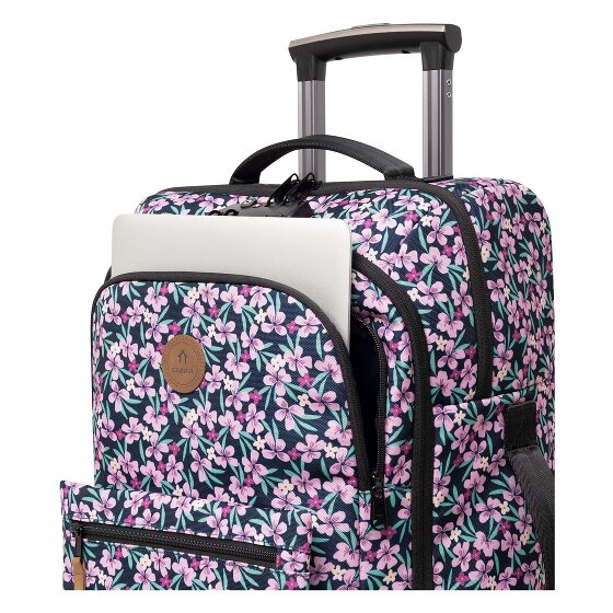 Cabaia Soft Suitcase Small 4 Rollen Kabinentrolley S 55 cm Laptopfach