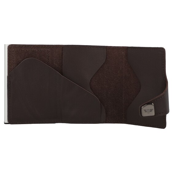 Tru Virtu Click & Slide Kreditkartenetui Geldbörse RFID Leder 6,5 cm Tru Virtu Click & Slide Kreditkartenetui Geldbörse RFID Leder 6,5 cm