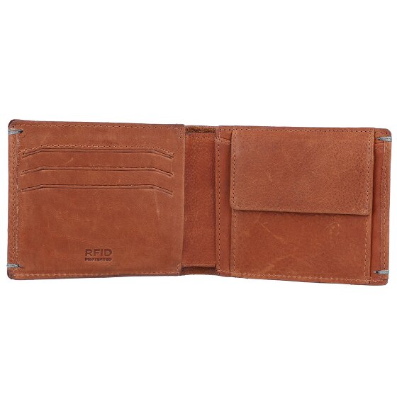 Burkely Antique Avery Geldbörse RFID Leder 12 cm