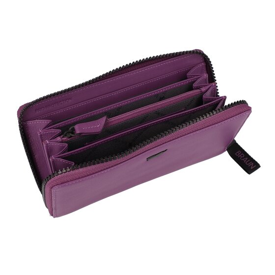Braun Büffel Capri Geldbörse RFID Schutz Leder 19 cm