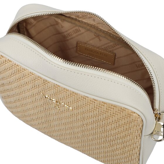 Patrizia Pepe Straw Umhängetasche 22 cm