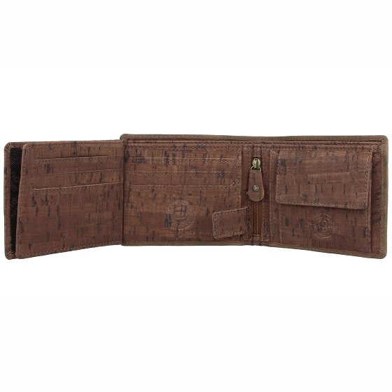 Greenland Nature Geldbörse RFID Leder 11,5 cm