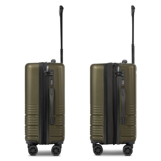 camel active Hanoi 4 Rollen Kabinentrolley S 56 cm mit Dehnfalte