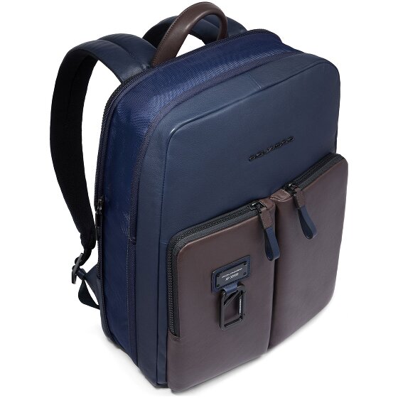 Piquadro Harper Daypack Leder 38 cm Laptopfach