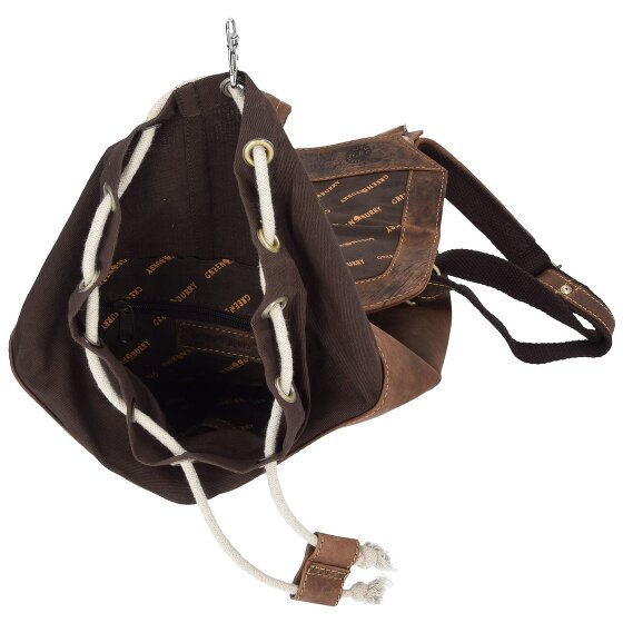 Greenburry Vintage Rucksack Leder 42 cm Laptopfach