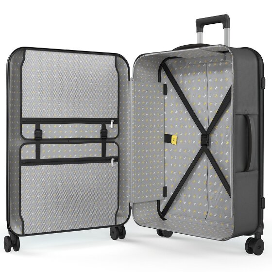 Rollink Vega 360 faltbarer 4-Rollen Trolley L 76 cm
