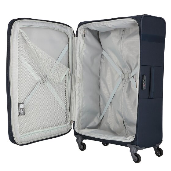Samsonite Citybeat 4 Rollen Trolley 78 cm mit Dehnfalte