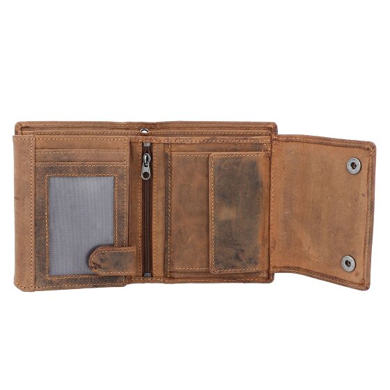 Greenburry Vintage Geldbörse Leder 13 cm