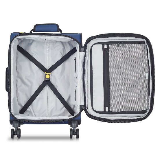 Delsey Paris Maubert 2.0 4 Rollen Kabinentrolley 55 cm mit Dehnfalte