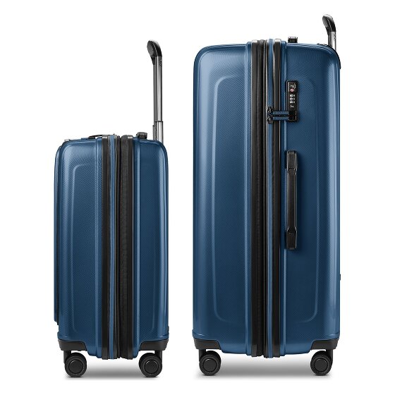 Redolz Essentials 14 4-Rollen Kofferset 2 tlg. Laptopfach mit Dehnfalte