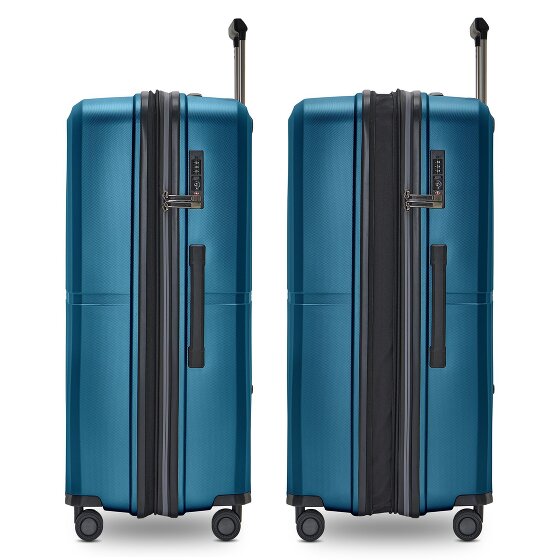 Pactastic Collection 01 4 Rollen Trolley L 76 cm mit Dehnfalte Pactastic Collection 01 4 Rollen Trolley L 76 cm mit Dehnfalte