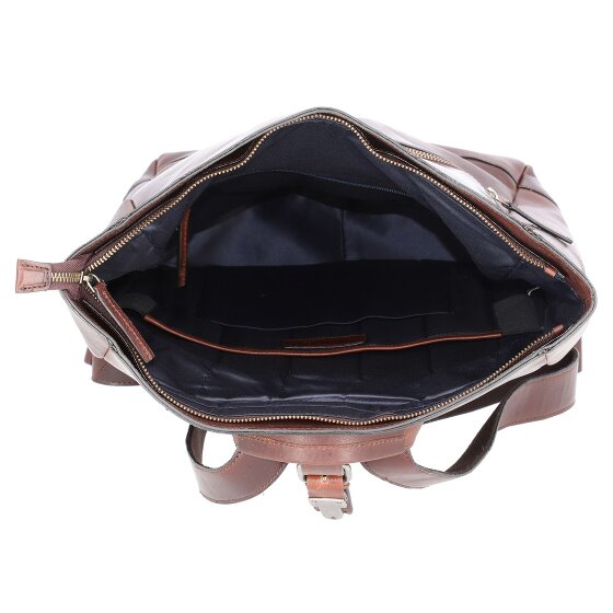 Leonhard Heyden Roma Business-Rucksack Leder 40 cm Laptopfach