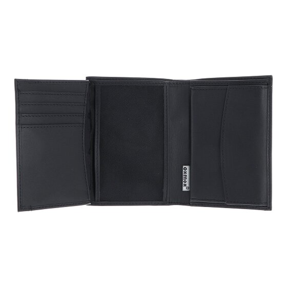 oxmox Leather Geldbörse RFID Schutz Leder 13 cm